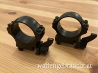 RECKNAGEL Montage Ringe für Picatinny DM 30mm BH12mm
