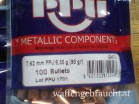 7.62 cal. Geschosse mit 98gr für russ. Nagant Revolver