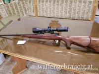 La Coruna K98 im Kaliber 7x57 mit Bauer 2-12x50, Absehen 4 und Leuchtpunkt