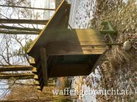 Reh Futterautomat Gestell aus Eisen