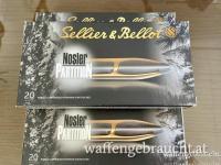 Sellier & Bellot Nosler Partition im Kaliber 6,5x57 mit 9,1g/140gr