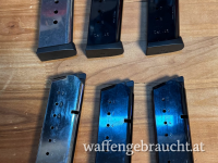 6x Mecgar 8 Schuss Magazine .45ACP (.45auto) für 1911 Modelle