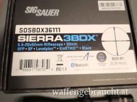 Sig Sauer Sierra 3BDX 6,5-20x52 NEU UNMONTIERT kompatibel mit Sig Sauer Entfernungsmesser Kilo .. bluetooth 