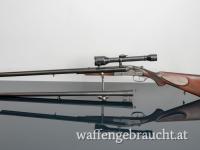 Kronen Gewehr von Patent Gustav Fükert mit Büchsflintenwechsellauf