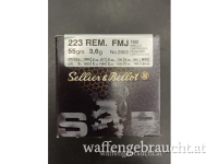 Sellier & Bellot .223 Rem. VM 3,6g/55grs ab € 0,55.- (ab 500 Stk.)