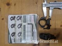 Picatinny waver Schnellverschluß D 30mm 12,5mm hoch