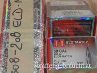 Geschosse HORNADY Cal. .30 - ELD-M - 208gr orig.verp.(4 x100) je 69,- Euro