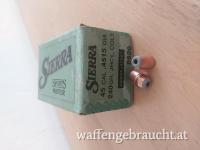 Sierra .45 Geschosse
