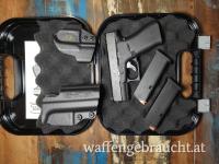 Glock 43x mit 3 Holster IWB und OWB