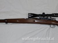 Schwedenmauser M96 mit Seitenmontage