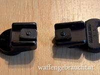 Steyr Schwenkmontage Oberteile für Zeiss Innenschiene (VM Schiene)