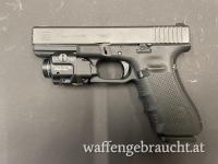 Glock17 Gen.4 , Kal 9mm Luger mit  Lampe Nr.YTU-524