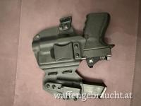 Black Trident IWB Holster Glock17/19 plus Magszinsholster