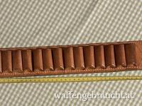 Patronengurt für Kal 12/70 127cm lang, 20 Patronen 