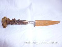 Nr. 2: Jagdnicker mit Griff aus Rehgeweih