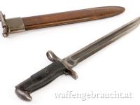 Original U.S. Garand M1 / Springfield M1903 BAJONETT von 1942