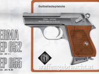 Pistole ERMA EP 652, Kal. .22 l.r.