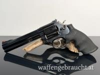 Smith & Wesson Model 586 – Kal. .357 Magnum, 6″ Lauf, brüniert, Top Zustand