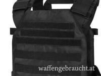 Plattenträgerweste mit schusssicheren Platten NIJ IIIA, NI JII oder NIJ IV