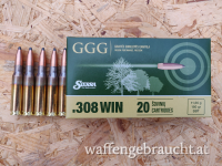 .308 Win 165gr oder 180gr SBT Sierra GameKing GGG Jagdkugelpatronen
