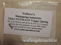 YoDave`s Abzug Feder für Tikka T3/T3X/T1X