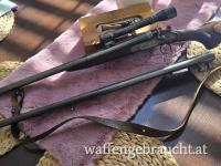Ferlach Böhler Blitzstahl Hahnbüchsflinte Flinte Schwarz St. Veit mit Wechsellauf