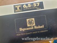 RWS 6,5x57 6g Teilmantel Spitz Munition 