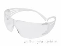 3M™ SecureFit™ 200 Schutzbrille, Antikratz-/Anti-Fog Plus Beschichtung, transparente Scheibe, SF201AFP