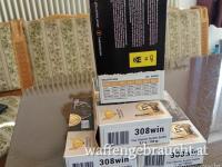 Fox bleifreie Munition im Kaliber .308 Winchester mit 9,7g/150gr