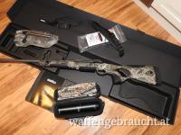 neue OVP SAKO S20 Hunter True Timber Strata Camo 300WinMag. mit Zubehör Schalldämpfer , Harris Zweibein , orig. Gewehrriemen 