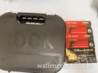 Glock 36 inkl. 3 Packungen 45er Patronen