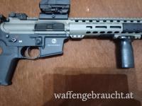 Ar9 9mm Schmeisser 16,75" cerakote Sniper Grün , Magpul Ar 15 ,  