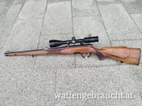 Steyr Mannlicher Stutzen Modell L Kal. 243 Win. mit neuem Zielfernrohr 3-12x50