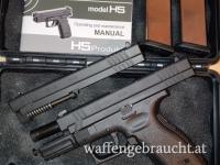 HS-40 HS Produkt .40S&W mit Wechselsystem HS-9 im Kaliber 9mmPara, 9mm Luger, 9x19 - NEUWERTIG!!! - RKJ