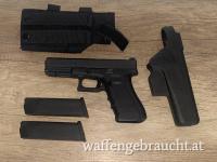 Glock 17, Gen4. Wie neu. Mit Magazinen und Holstern