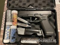 Umarex Glock 17 Gen. 5 T4E Kaliber .43 incl Zubehör (1 Reservemagazin, Munition und Kartuschen)