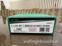 RCBS F L DIE SET Matrizenset mit Nummer 33501 für das Kaliber 7,5x55 Schmidt Rubin
