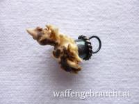 Nr. 8: Rehknöpfler mit Fassung aus Silber 925, 2.5 cm