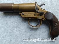 WWI, WEBLEY&SCOTT LTD. SIGNALPISTOLE 1918