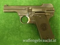 Pistole Steyr Kipplauf Modell 1909 SW - Sicherheitswache