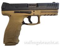 gebr. HECKLER & KOCH Mod. SFP 9 FDE im Originalkoffer mit Reservemagazin und Griffrücken, Zustand: Sehr gut, NPR: € 944,00