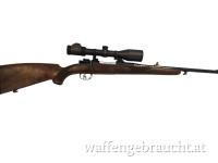 gebr. MAUSER Mod. 98 mit Rückstecher mit Mündungsbremse, mit EAW Schwenkmontage montiertem ZEISS Duralyt 3-12x50L Abs. 60, Zusta