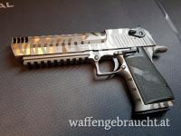 Desert Eagle White Tiger Stripe 50 AE – neuwertig