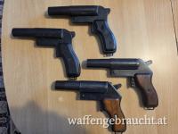 Günstig,  Armeeleuchtpistolen diverse, Restmunition