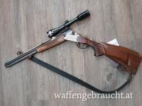 Blaser BBF 12/70 und .243 Win. Kombinierte, Bockbüchsflinte