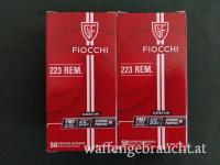 Fiocchi 223 Rem FMJ 55gr 3,6g 100 Stk