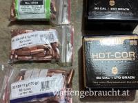 Flachkopfgeschosse .308 30-30 Speer, PPU, S&B