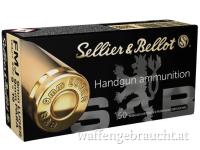 ** Wieder Lagernd** Sellier & Bellot S&B 9 mm Luger FMJ 8,0g/124grs. 1000 STK