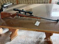 Walther im Kaliber .22lr mit Magazin und Bauer 3-9x40 mit Absehen 4