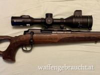 Mauser M25 MAX 308 Win mit Hikmicro Alpex 4K LRF und Blaser Montage Mündungsgewinde M15X1